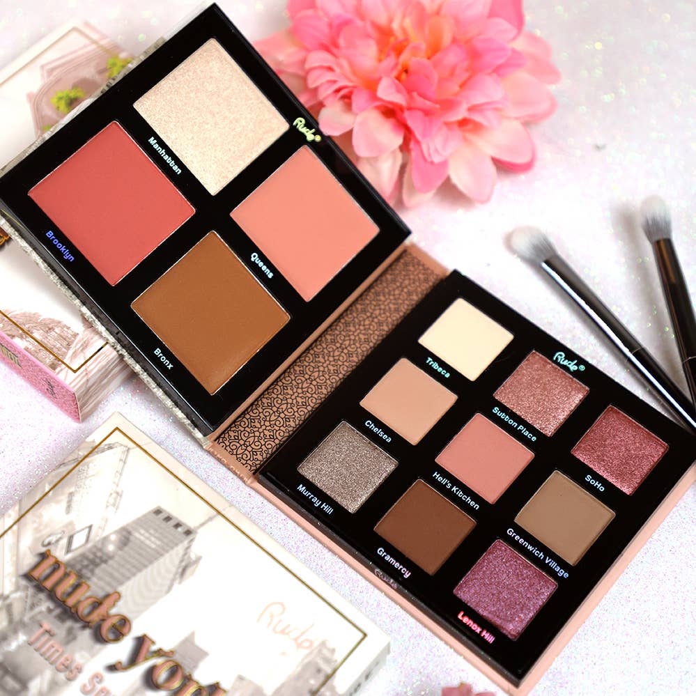 Nude York Face & Eye Palette