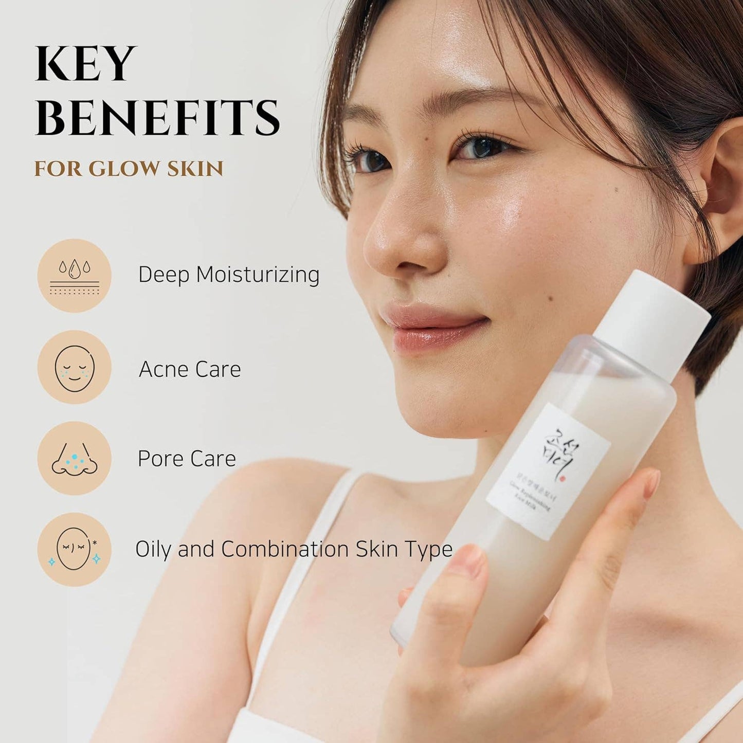 BEAUTY OF JOSEON Glow Replenishing Rice Milk 150ml, 5.07 fl.oz