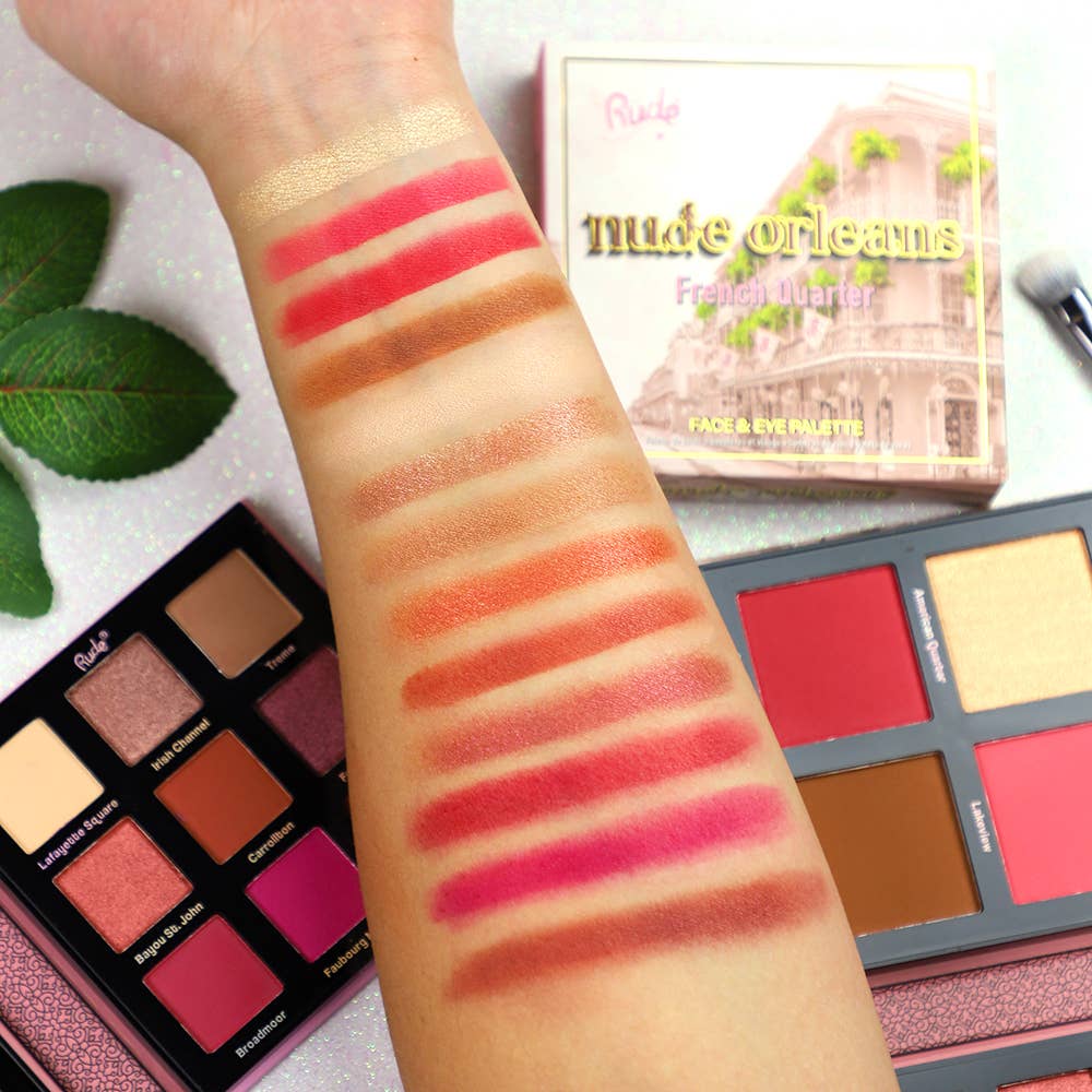 Nude Orleans Face & Eye Palette