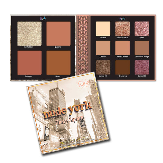 Nude York Face & Eye Palette